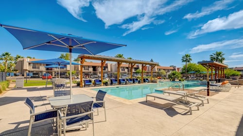 Apartment Complex with Pool at Denim Scottsdale, Arizona