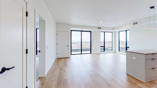 Living Room at The Mason Apartments in St. Paul, MN