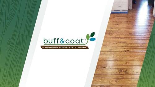 Buff & Coat Hardwood Floor Refinishing Banner