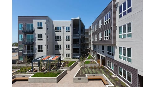 Apartment building at View Point, Berkeley, CA