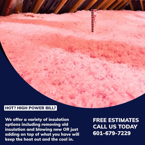 Variety of insulation options