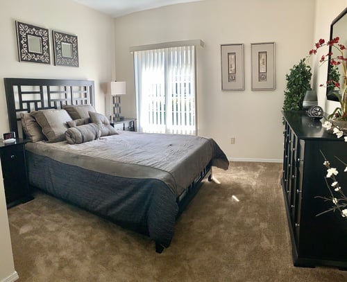Spacious Master Bedroom at Blueberry Hill Apartments, Rochester, 14624