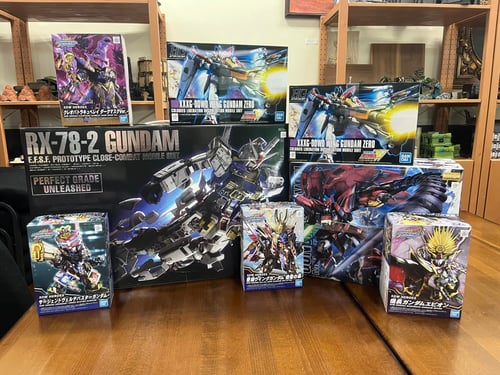 Gundam and Vallejo restock!