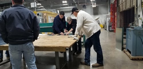 HVAC planning with team