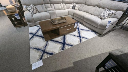 Slumberland Furniture Store in Galesburg,  IL - Reclining sectional