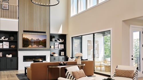 Expansive great rooms ideal for entertaining