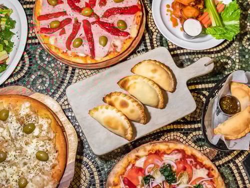 Fugazzeta serves pizza, empanadas, wings, sandwiches and more.