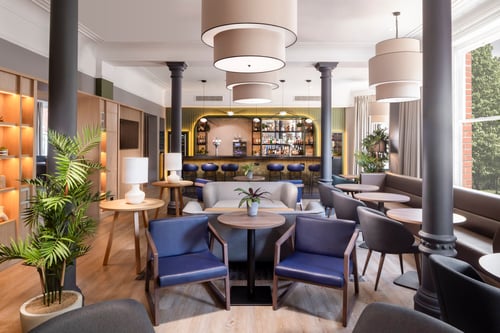 Our bar and lounge