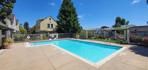 pool at Westmont Place Townhomes Apartments, Santa Cruz, California