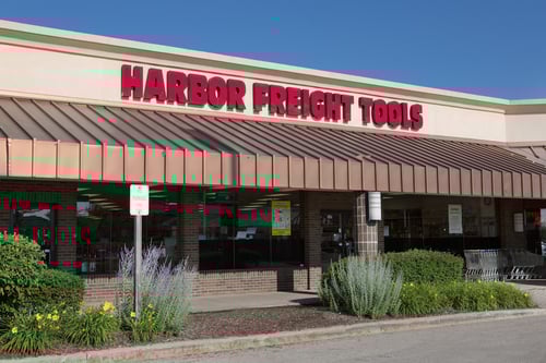 Retail space for lease in Arlington Heights, Harbor Freight Tools