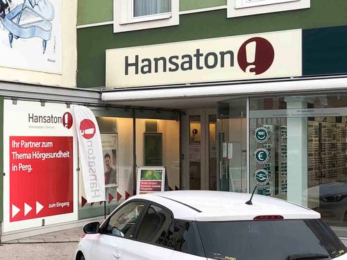 Hansaton Hörkompetenz-Zentrum Hauptplatz 10, Perg Frontansicht