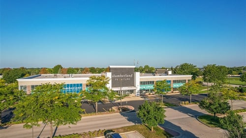 Batavia Slumberland Furniture aerial view