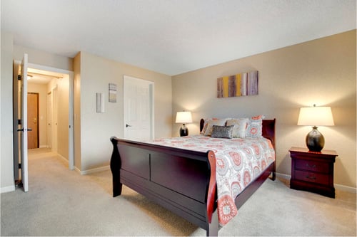 Bedroom at Cedars Lakeside, Little Canada, MN