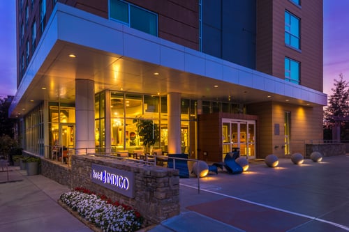 Welcome to Hotel Indigo Asheville Downtown.