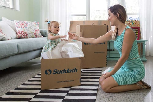 Suddath Moving a Happy Family