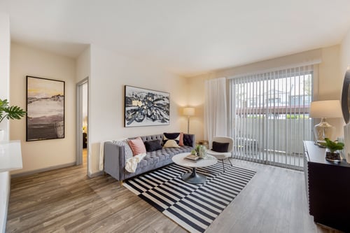 Living room at Paisley and Pointe in Las Vegas, NV 89130