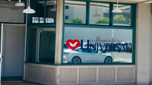 Entrance of the church
