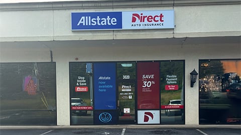 Direct Auto Insurance storefront located at  3020 Bristol Hwy, Johnson City