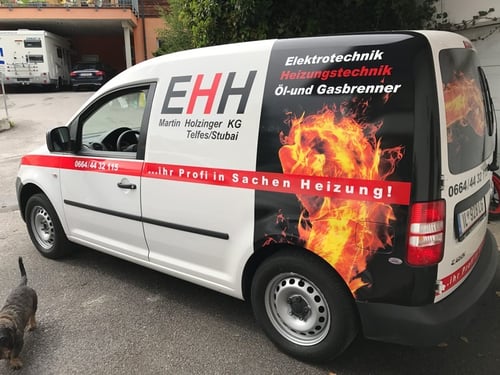 Holzinger Martin KG  6165 Telfes im Stubai Firmenauto
