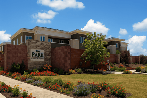 Building Front With Signage at The Park on Washington, Murrieta, 92562