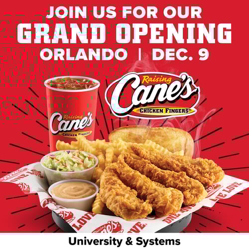 Raising Cane's is Coming Soon to Orlando, FL!