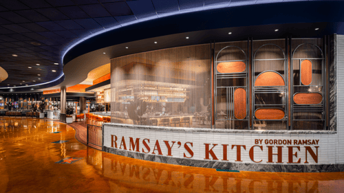 Ramsay's Kitchen by Gordon Ramsay at Caesars Virginia Hotel & Casino in Danville, VA.