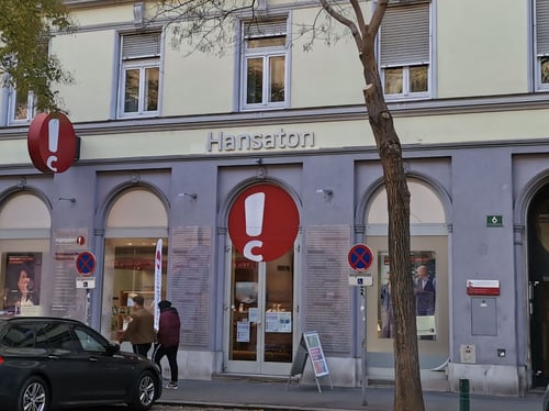 Hansaton Hörkompetenz-Zentrum Radetzkystraße 6, Graz Frontansicht