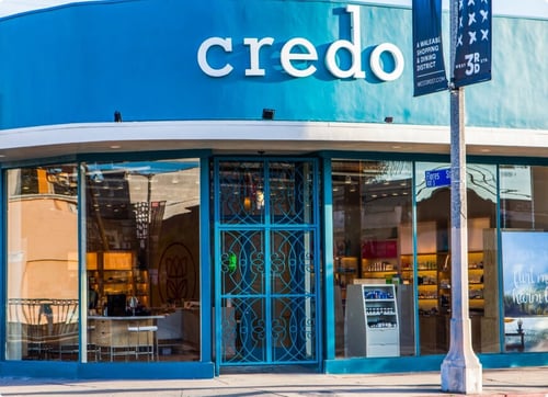 Credo Beauty West 3rd storefront