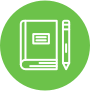 Book and Pencil Icon