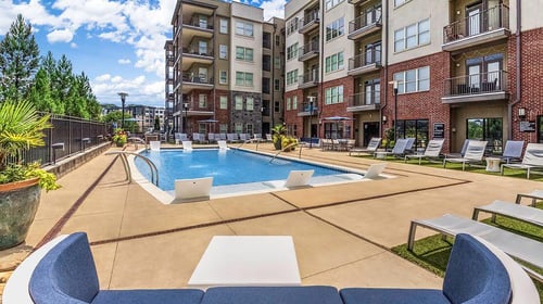 Swimming Pool at Camden Fourth Ward Apartments in Atlanta, GA
