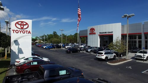 Treasure Coast Toyota Storefront