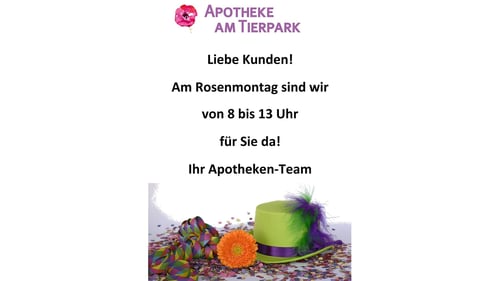 Aussenansicht der Apotheke am Tierpark