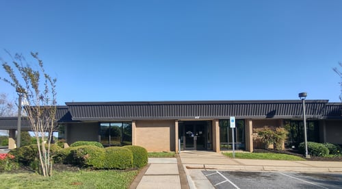 Outside view of the State Employees' Credit Union Forest City branch