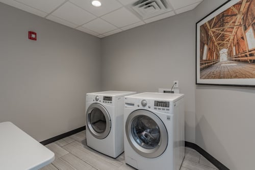 Complimentary Laundry Services including detergent!