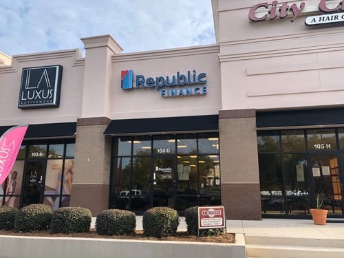 Gornto Rd, GA Republic Finance Branch
