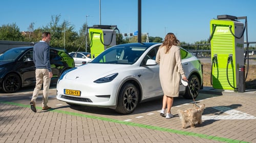 Allego EV charging station