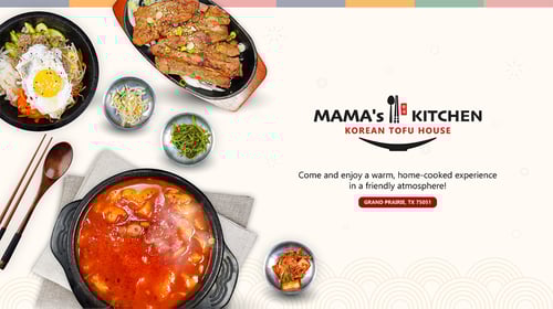Mama's Kitchen Korean Tofu House in Grand Prairie, TX 75051 - Restaurants near me, Food near me, Places to eat, Korean restaurants, Korean food, Korean food near me, K-food, Places to Eat Near Me, Diner, Restaurants Nearby, Local Restaurants, Take Out Restaurants, Asian restaurant, Restaurants that deliver, Soup, Stew, Soon tofu soup, Bulgogi, Kimchi, Noodle, Bibimbap, Dumpling, Seafood Pancake, Japchae, Tteokbokki, Yukgaejang, Soontofu, Selloeongtang, LA Galbi, Teriyaki chicken