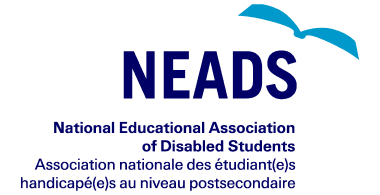 National Educational Association of Disabled Students logo.