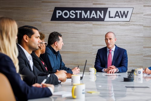 Postman Law candid marketing images at the office in Chicago, IL on May 14 and 15, 2025. Photo by Adam Glanzman