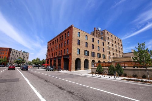 Front of Property at 700 Central Apartments, Minneapolis, MN 55414