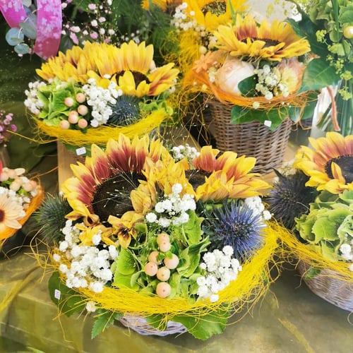 Sonnenblumenarrangements