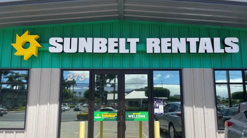 Sunbelt Rentals in Kahului, Hawaii