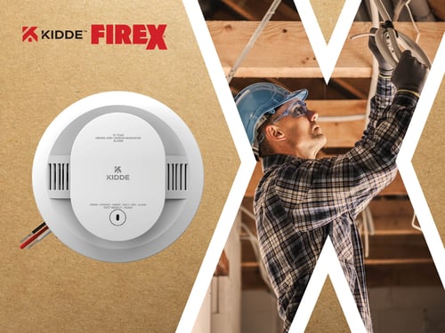 A contractor installs a Firex alarm