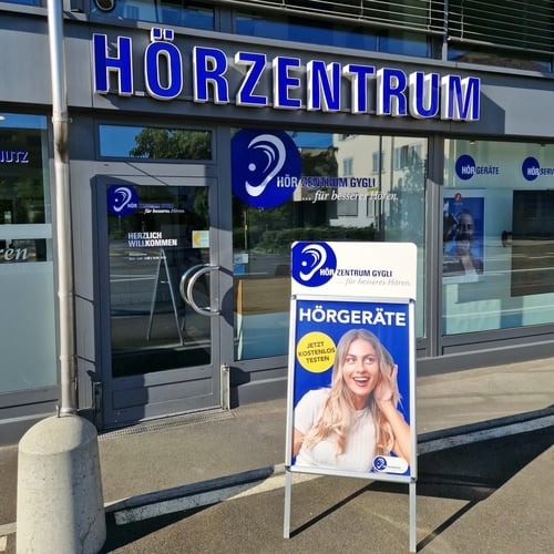 Hörzentrum Gygli AG modernes Ladenlokal in Pfäffikon SZ
