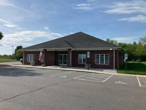 Outside view of the State Employees' Credit Union Dobson branch