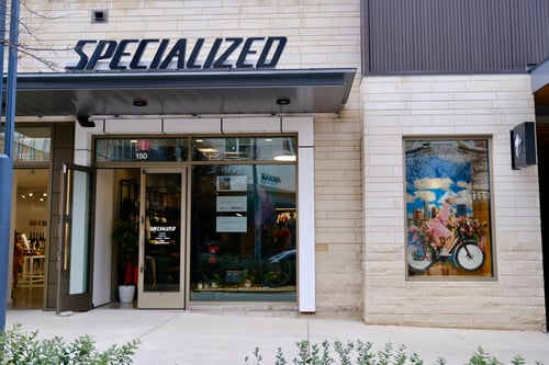 Specialized Austin Domain store front
