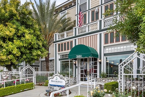 Brookdale Monrovia entrance