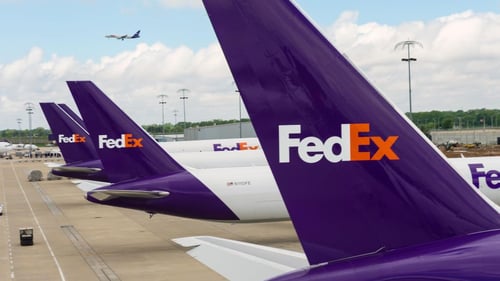 FedEx airplanes