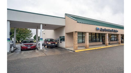External view of local credit union located in Smithfield, VA