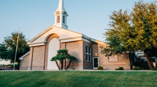 The Church of Jesus Christ of Latter-day Saints 495 South Greenfield Road in Gilbert, Arizona.